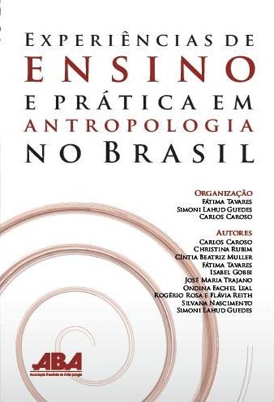 Capa do livro Experiências de Ensino e Prática em Antropologia no Brasil