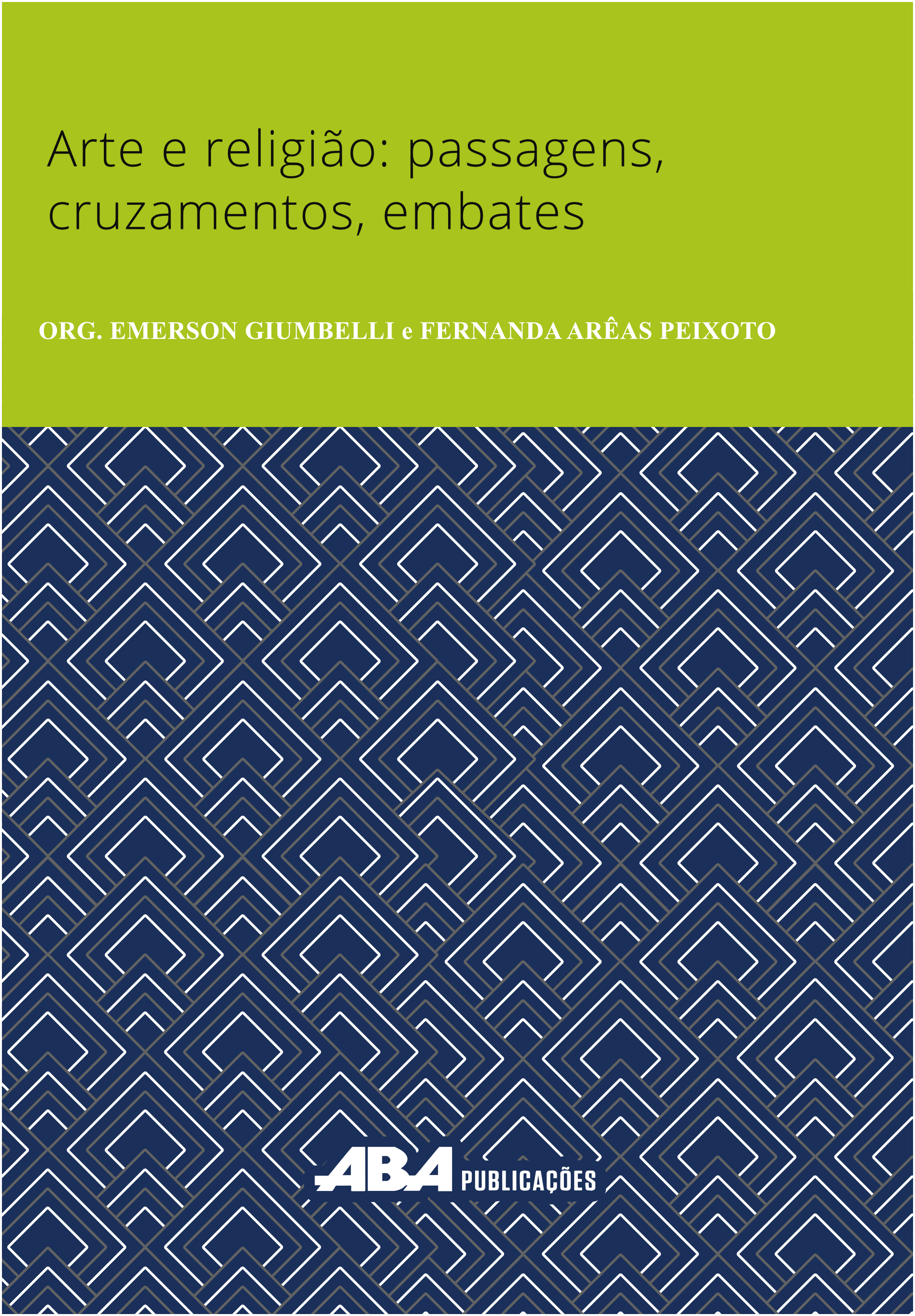 Capa do livro Arte e Religião: passagens, cruzamentos, embates