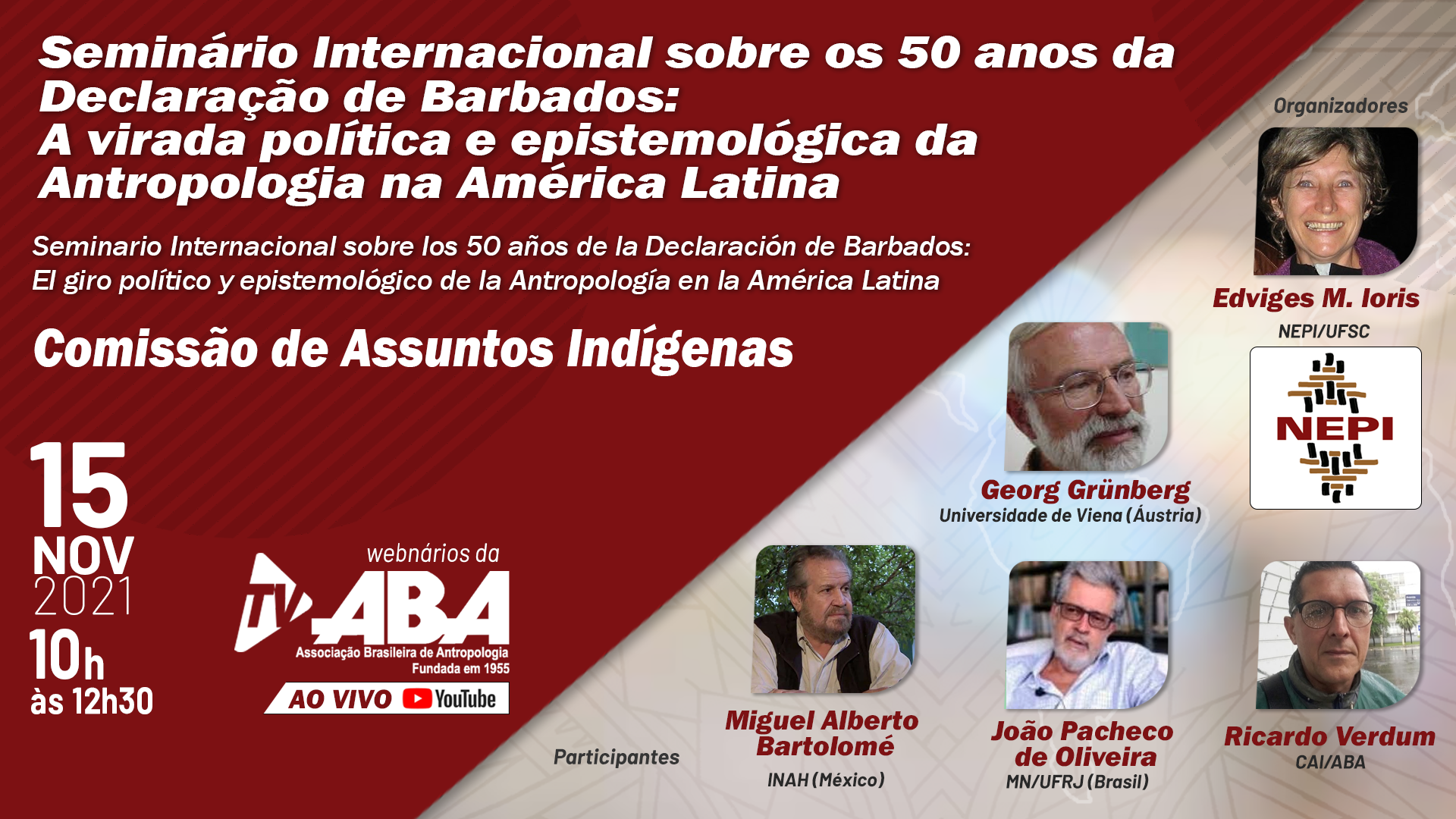 Capa do evento