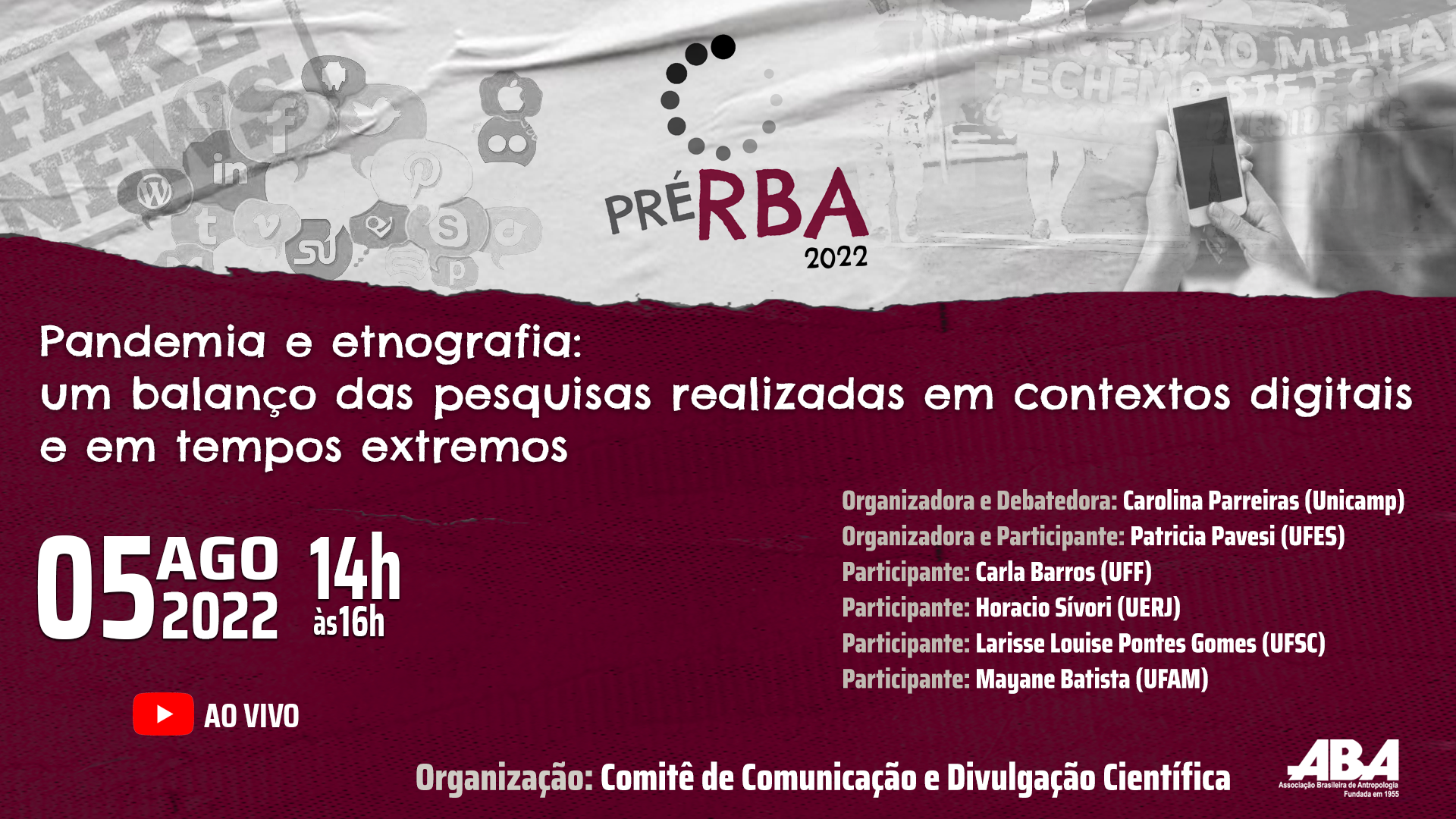 Capa do evento