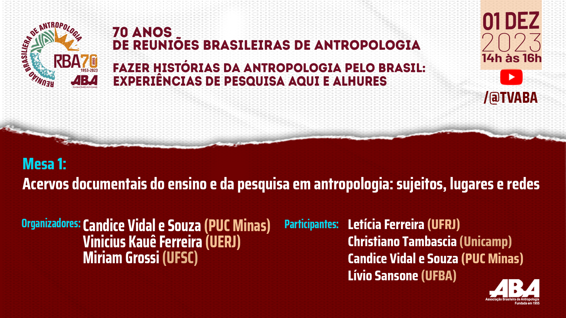 Capa do evento