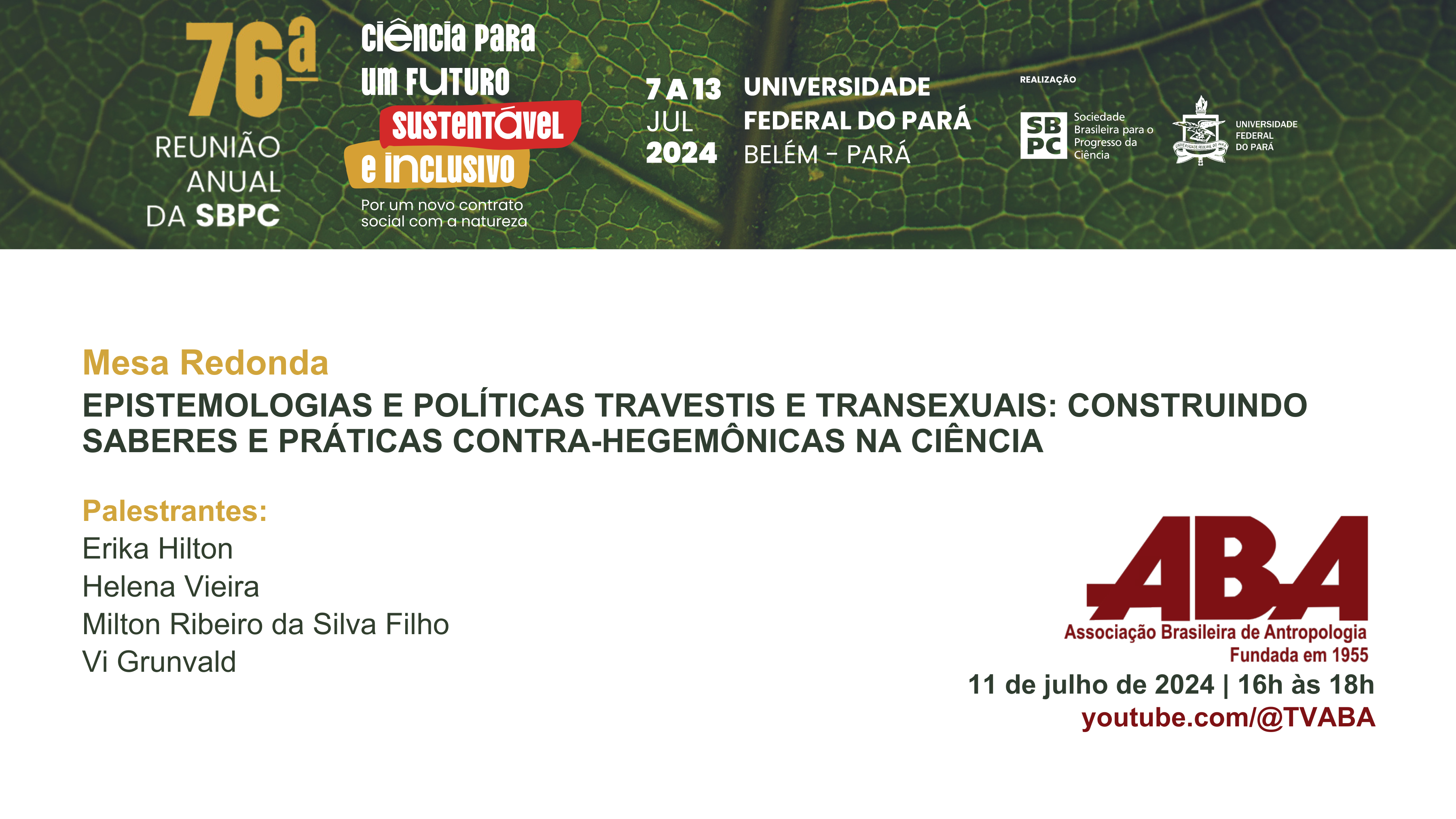 Capa do evento