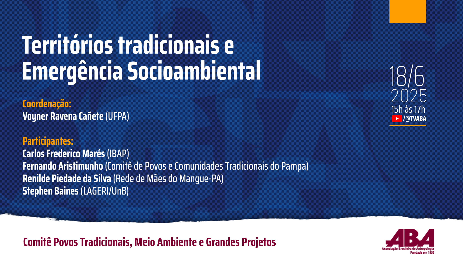 Capa do evento