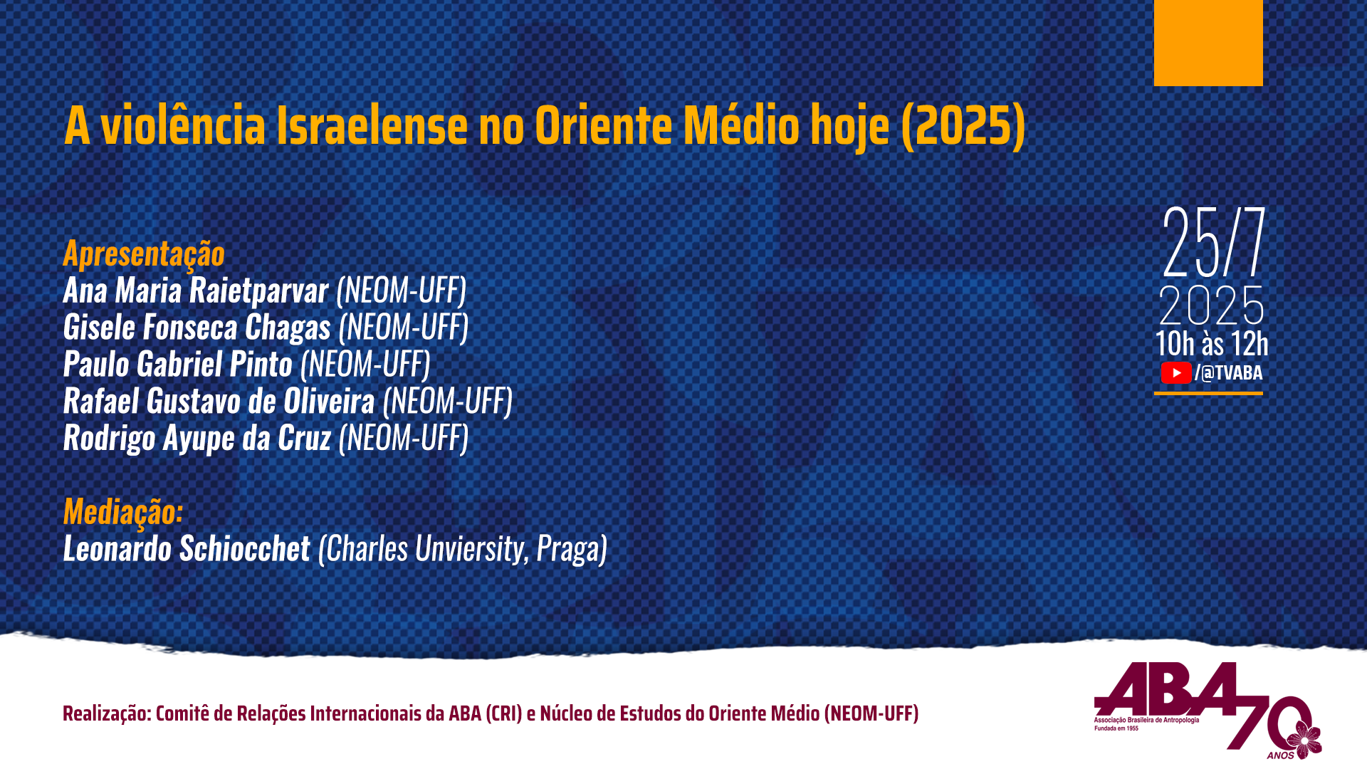 Capa do evento