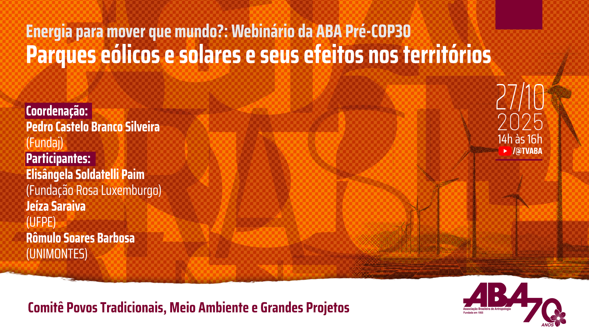 Capa do evento