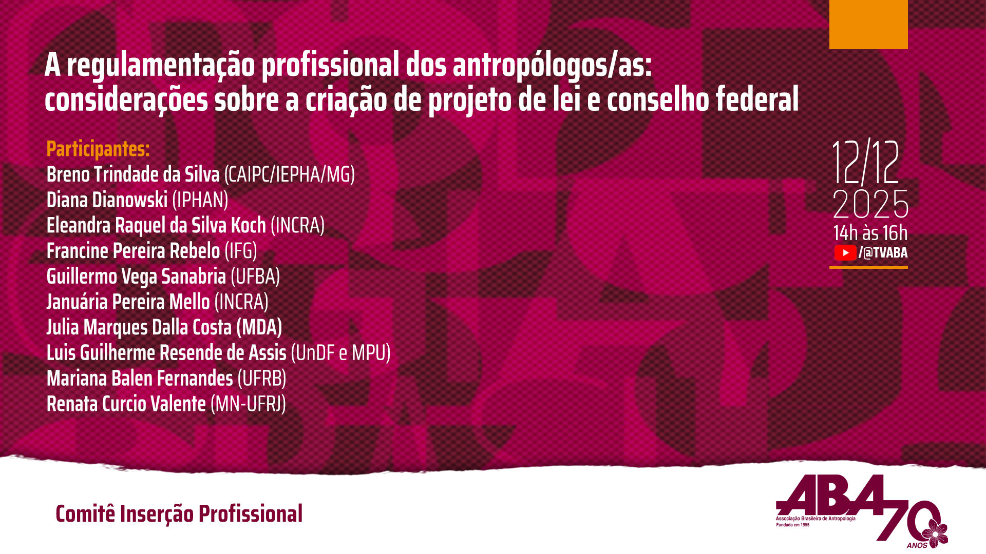 Capa do evento