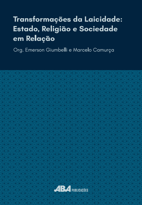 Capa do livro Transformações da Laicidade: Estado, Religião e Sociedade em Relação