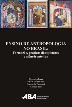 Capa do livro Ensino de Antropologia no Brasil: Formação, práticas disciplinares e além-fronteiras