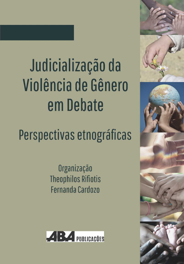 Capa do livro Judicialização da violência de gênero em debate : perspectivas etnográficas