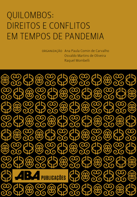 Capa do livro Quilombos: direitos e conflitos em tempos de pandemia