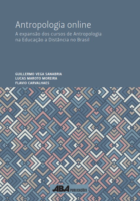 Capa do livro Antropologia online: a expansão dos cursos de Antropologia na Educação a Distância no Brasil