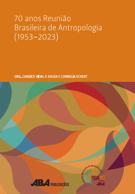 Capa do livro 70 anos Reunião Brasileira de Antropologia (1953-2023)