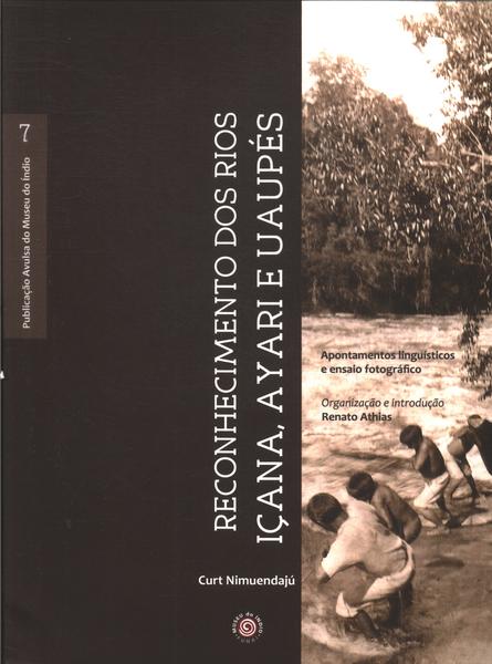 Capa do livro Reconhecimento dos rios Içana, Ayari e Uaupés