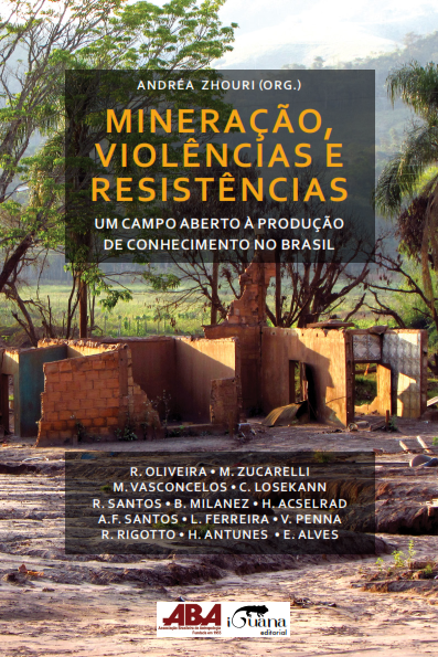 Capa do livro Mineração, Violências e Resistências: um campo aberto á produção de conhecimento no Brasil
