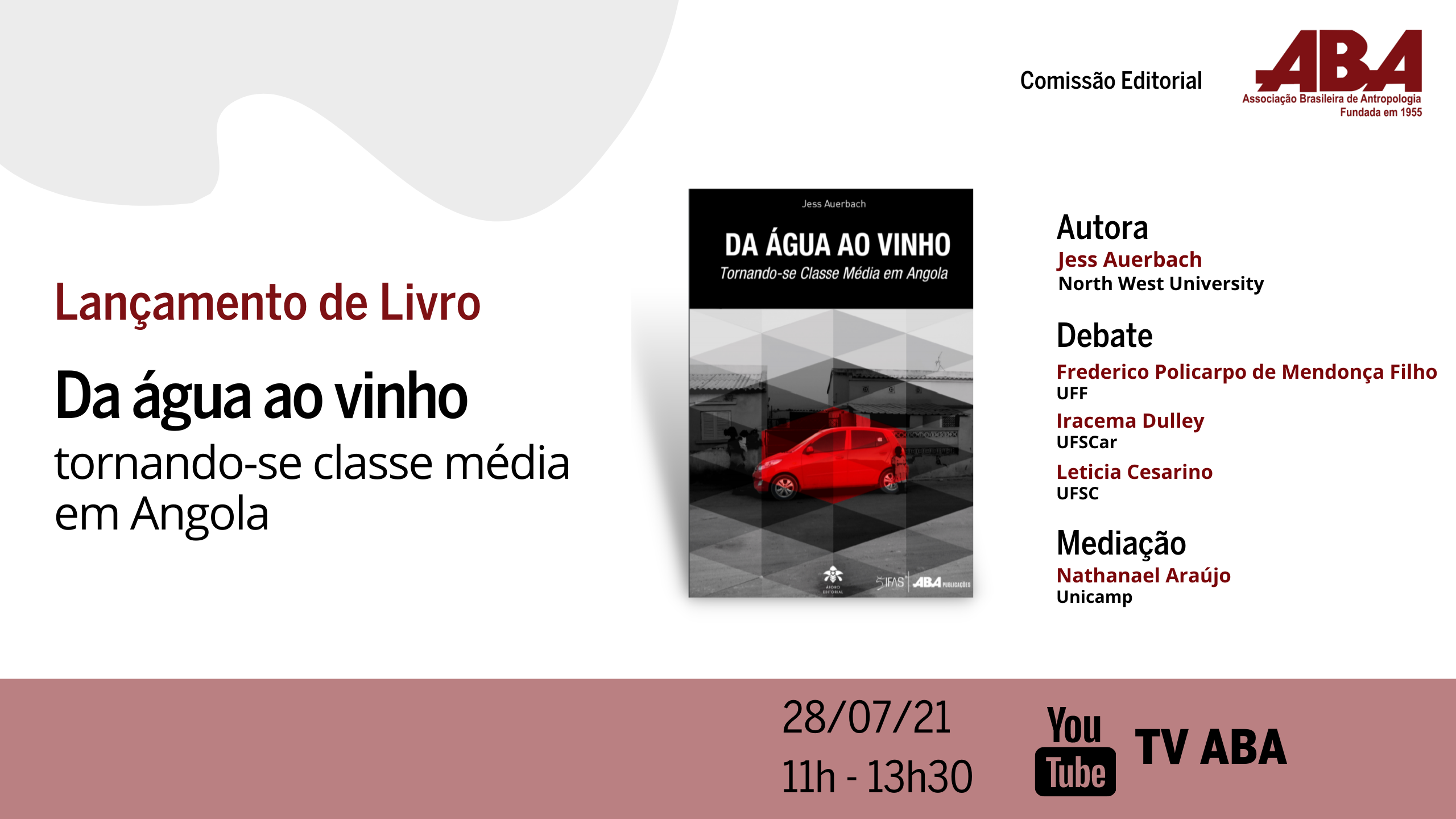 Da agua ao vinho - tornando-se classe média em Angola, de Jess Auerbach