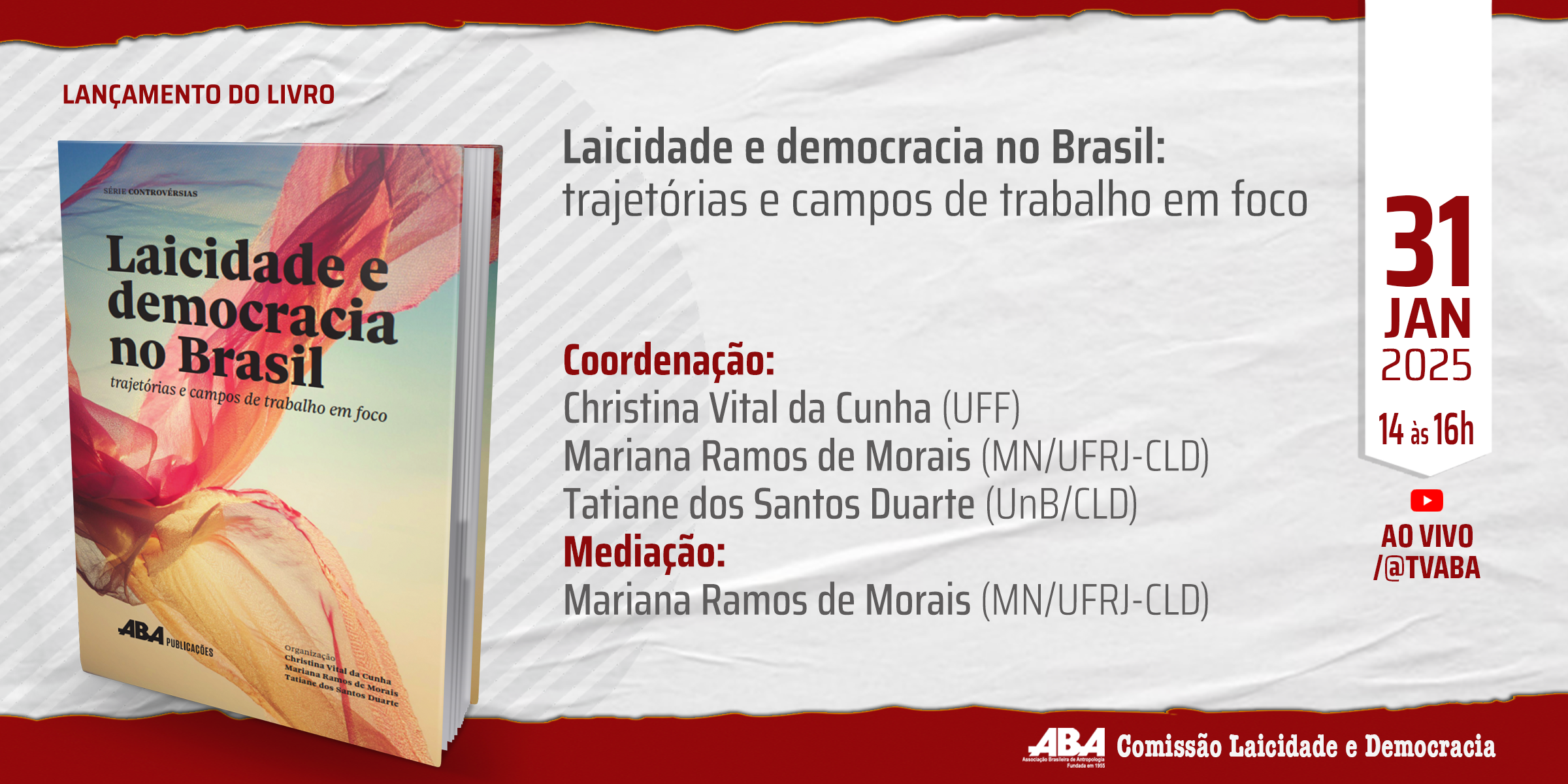 Laicidade e democracia no Brasil: trajetórias e campos de trabalho em foco